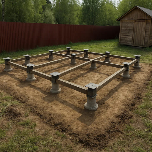 ТИСЭ под баню 6×6